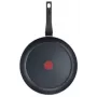 TEFAL Easy Plus Cepšanas panna 24 cm, fiksēts rokturis, melna, titāna nepiedegoša, nav indukcijai