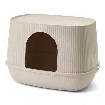 SAVIC Moona Cat Litter Box Mocha 57x39x39 cm