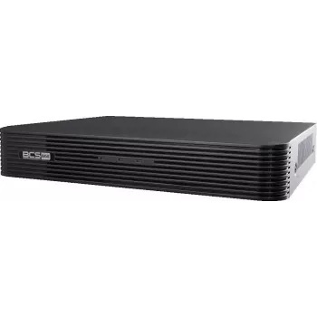 BCS BASIC BCS-B-NVR0401-4P(2.0) 4-Kanālu 4-PoE Tīkla Video Reģistrators