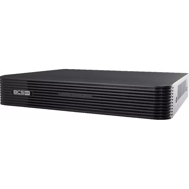 BCS BASIC BCS-B-NVR1001(2.0) 1-kanāla IP ierakstītājs, 8MP, H.265+, 1 SATA līdz 8TB