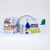 ANIMAL ISLAND Kitten tīrais mitrā barība kaķēniem ar tītaru un teļa gaļu 12x85g + šķīvis