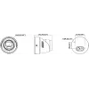 Hikvision Smart Hybrid Light ar ColorVu motorizētu varifokālu (DS-2CD2H47G3-LIZS2UY/SL(2.8-12mm))