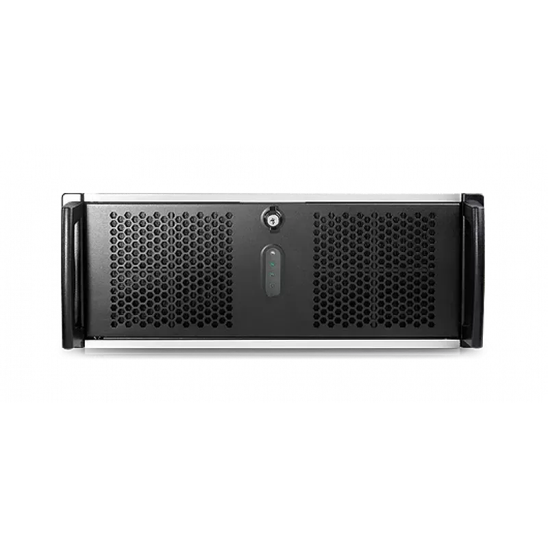 Chenbro RM41300-F2-USB3 4U Rackmount Server Chassis - E-ATX, Black/Grey, No PSU