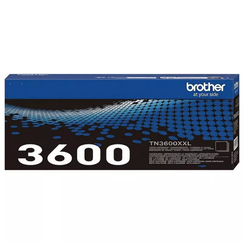 ASTAR AS20397 saderīga tonera kasetne Brother TN3600XXL augstas ražības melna lāzera tonera kasetne