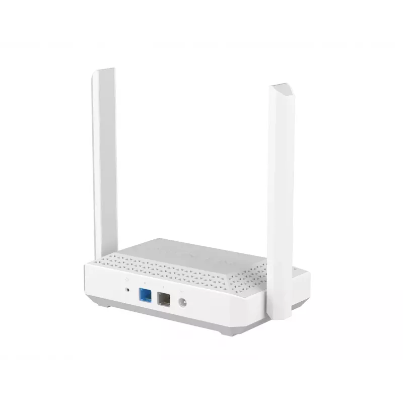 Keenetic Racer (KN-4010) AX3000 Mesh Wi-Fi 6 Gigabit maršrutētājs/pastiprinātājs ar diviem Gigabit Ethernet portiem