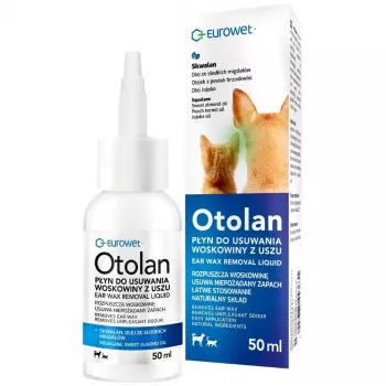 EWE EUROWET Otolan ausseruma tīrīšanas šķidrums suņiem un kaķiem - 50 ml