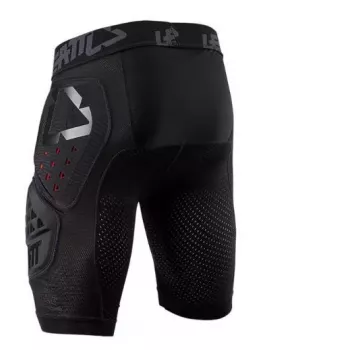 LEATT Impact Shorts 3DF 3.0 ar Spilveniem, Izmērs L, Melns