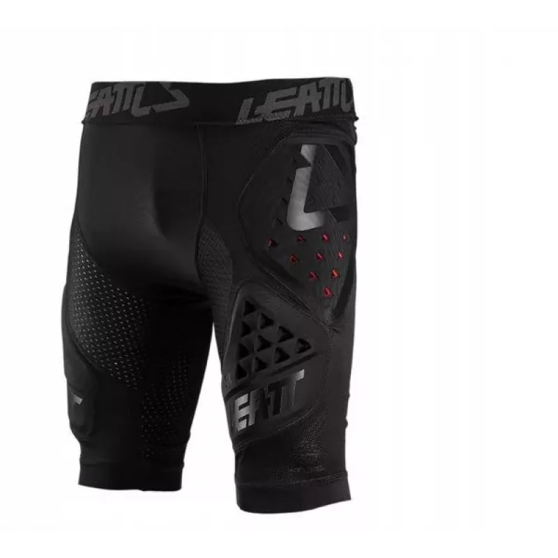 LEATT Impact Shorts 3DF 3.0 ar Spilveniem, Izmērs L, Melns