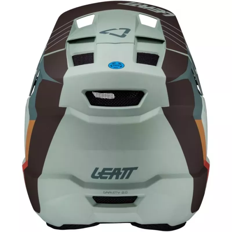 LEATT MTB Gravity 2.0 V25 Full-Face Cycling Helmet Size M Mint