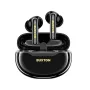 BXT Buxton BTW 7200 Black Tuya - Patiesi bezvadu austiņas ar uzlādes futrāli, Melnas, Bluetooth 5.2, IPX4, Skārienvadība, Tuya Smart lietotne