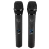 PDE Prodipe M850 DSP Duo UHF F5 - UHF bezvadu mikrofonu sistēma ar 2 rokas mikrofoniem