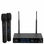 PDE Prodipe M850 DSP Duo UHF F5 - UHF bezvadu mikrofonu sistēma ar 2 rokas mikrofoniem