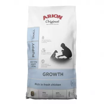 AIN ARION Original Puppy Small Growth Chicken - Sausā suņu barība - 7 kg