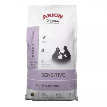 AIN ARION Original Sensitive Small Lamb Mono - Sausā suņu barība - 7kg