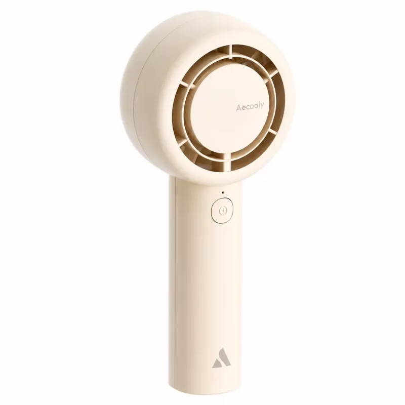 AEL Aecooly Halo 01 Portable Handheld Fan, Beige