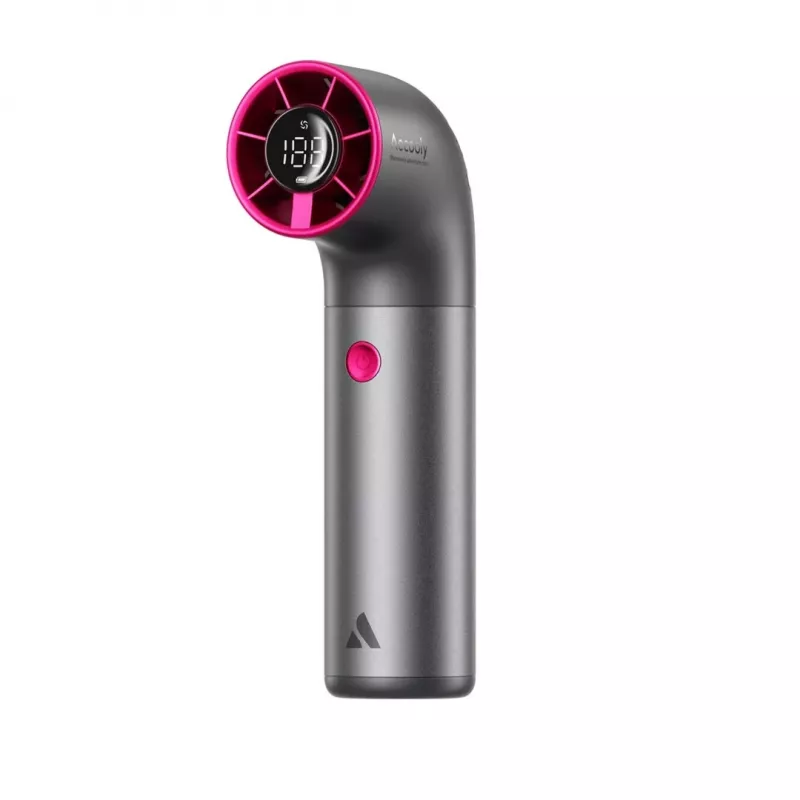 AEL Aecooly Aero Ultra ātrgaitas rokas ventilators, pelēki violets