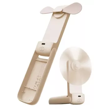 AEL Aecooly Pocket 01 Salokāms Rokas Ventilators, Bēšs