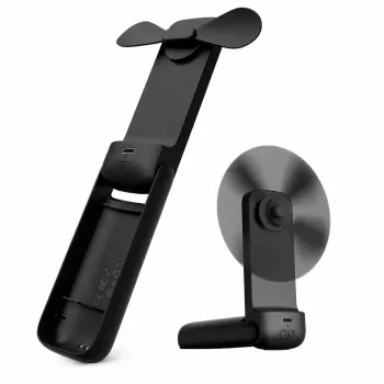AEL Aecooly Pocket 01 Salokāms Rokas Ventilators, Melns