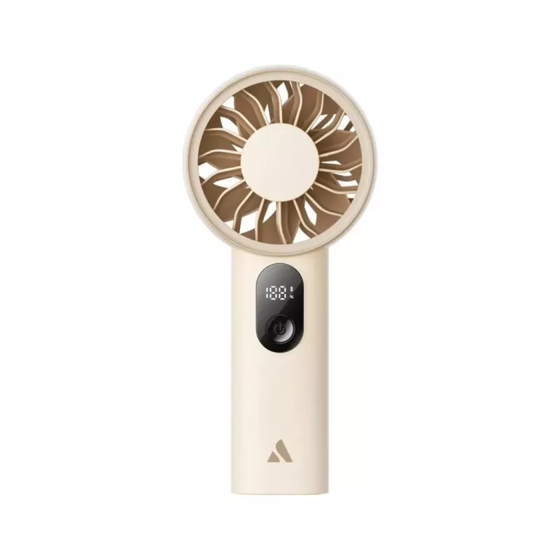 AEL AECOOLY Halo 03 portatīvais rokas ventilators, bēšs