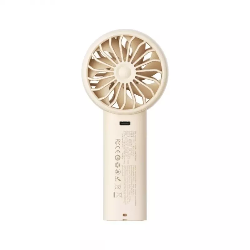 AEL AECOOLY Halo 03 portatīvais rokas ventilators, bēšs