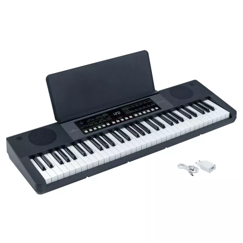 KYL Soundsation KeyLi-61 Tastatūra - 61 jutīgs taustiņš, 300 toņi, USB-MIDI, melna
