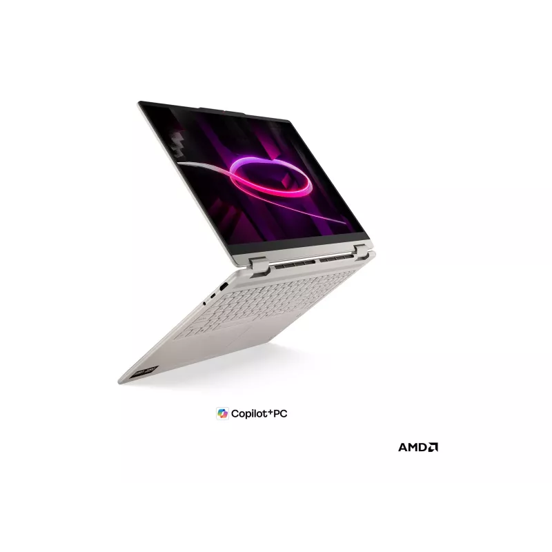 LENOVO Yoga 7 2-in-1 16AGP11 AMD Ryzen AI 7 445 16 inch WUXGA Touch 16GB 512GB SSD M.2 AMD Radeon 840M Bez maiņstrāvas adaptera Bez strāvas vada Windows 11 Home 2 gadu nogādāšanas serviss