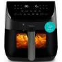 MEDION MD 13060 X20 XXL Air Fryer 6.6 L Black 1700 W ar pārtikas termometru