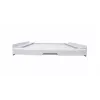 SC2 veļas mazgājamās mašīnas un žāvētāja sakraušanas komplekts ar izvelkamo plauktu un nostiprināšanas siksnu, balts