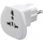 Goobay 94026 Ceļojumu adapteris UK, US, IT, CH uz ES, Balts