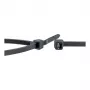 WKK Melna UV stabilizēta kabeļu saite 370x4.8mm 100 gab.