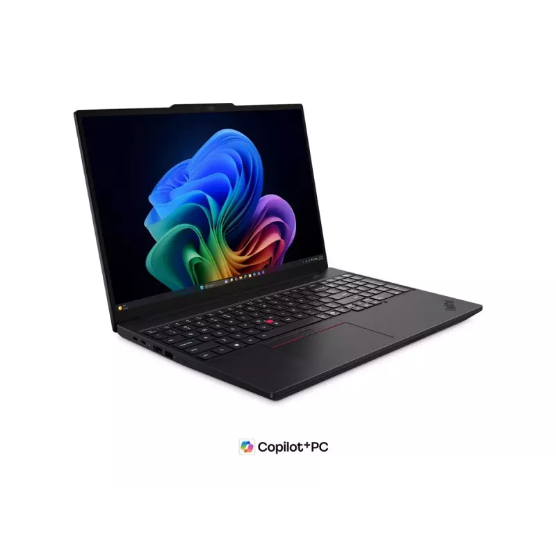 Lenovo ThinkPad T16 G5 Intel Laptop - 16 inch WUXGA IPS Anti-Glare, Intel Core Ultra 7 355, 32GB LPDDR5X, 512GB SSD, Intel Graphics, Windows 11 Pro, Wi-Fi 7, Bluetooth 5.4, Black