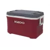 Igloo Latitude Cool Box 52 49L, sarkans