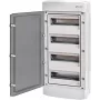 ETI ECH-48PT-S Plastmasas sadales skapis 48 moduļiem 4x12M N+PE IP65 ar dūmu durvīm Balts 1500V DC