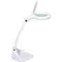 MAUL MAULiris LED palielināmais galda lukturis, 3 dioptrijas (1,75x), 127 mm lēca, 760 lm, 6500 K, 9 W, balts
