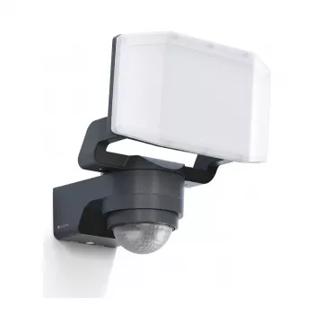 STEINEL XLED PRO Expanse S LED prožektors ar PIR sensoru, antracīts, 2124 lm, 20,5 W, 3000 K, IP44, Bluetooth