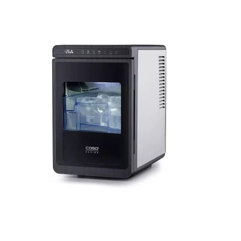CASO Ledus gabaliņu automāts IceCube Pro 250W 2L Nerūsējošais tērauds/Melns