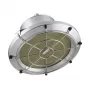 SYNERGY21 LED Spot Pendant Light UFO ar bumbu aizsargrežģi M 150W 18000lm 4000K IP65 Melns