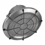 SYNERGY21 LED Spot Pendant Light UFO ar bumbu aizsardzības būri S 100W 14000lm 5000K IP65 Melns