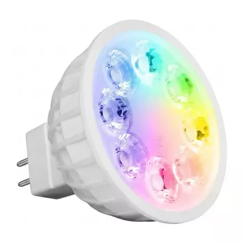 MIBOXER FUT104 LED Retrofit GX5.3 4W RGB+WW Bulb with RF and Wi-Fi