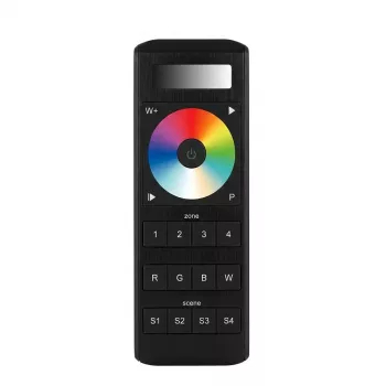 SYNERGY21 LED Controller EOS 05 5-Channel Hand-Held Transmitter 4 Zones RGB-WW (RGB-CCT)