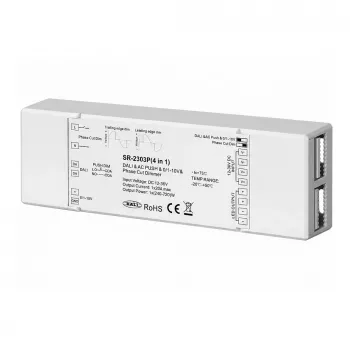 SYNERGY21 LED Controller EOS 07 DALI 0-10V TRIAC Dimmer + Barošanas bloks 24V 200W