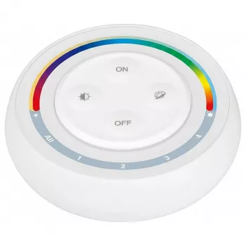 MIBOXER S2W+ RGB+CCT 4-Zonu Tālvadības Pults (Balta)