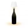 SYNERGY21 Synergy 21 LED galda lampa ar uzlādējamu bateriju pudelēm āra IP54 pieskāriena slēdzis regulējams balts