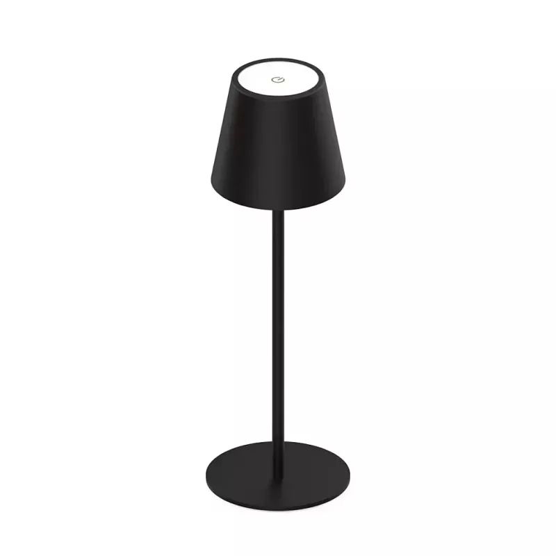 SYNERGY21 Synergy 21 LED galda lampa ar uzlādējamu bateriju - āra IP54 - skārienslēdzis ar regulējamu spilgtumu - melna