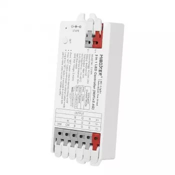 Miboxer E3-WR 5-in-1 LED kontrolieris RGB/RGBW/RGB+CCT Wi-Fi 2.4GHz