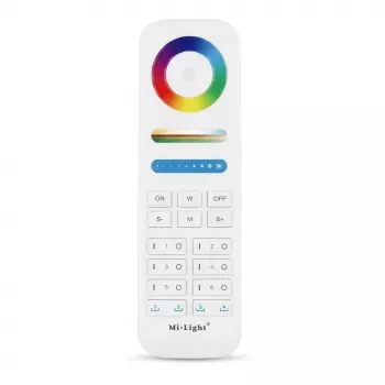 Miboxer Synergy 21 LED Remote Control RGB-WW RGB-CCT 6 Zones + 2 Scenes (FUT089S)