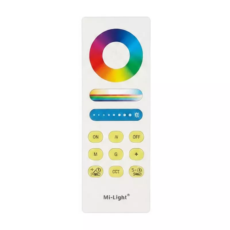 SYNERGY21 Synergy 21 LED tālvadības pults RGB-WW (RGB-CCT) 1 zona *Milight/Miboxer* (FUT088)