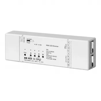 SYNERGY21 LED Controller EOS 08 KNX Dimmer 4x5A ar dinamiskām krāsu efektiem