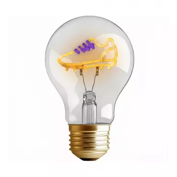SYNERGY21 Synergy 21 LED Retrofit Dekoratīvā Spuldze A68 Futbola Zābaks Uzlādējama