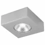 Synergy 21 LED Iebūvējamais Griestu Prožektors Helios Sudrabs - Kvadrāts - Virsmas Montāžas Rāmis